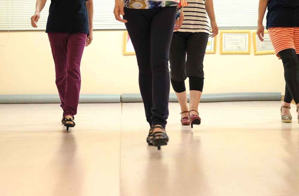 ハイヒールウォーキング